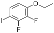 结构式 CAS# 144292-42-2, 1-乙氧基-2,3-二氟-4-碘苯