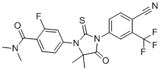 N-Dimethyl Enzalutamide molecular structure (CAS 1443331-78-9)