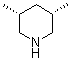 structure of CAS# 14446-75-4, cis-3,5-Dimethylpiperidine;cis-3,5-Lupetidine