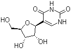 假尿苷分子结构 (CAS 1445-07-4)