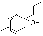 2-丙基-2-金刚烷醇分子结构 (CAS 14451-85-5)