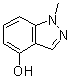 1-Methyl-1H-indazol-4-ol molecular structure (CAS 144528-23-4)