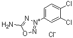 5-Amino-3-(3,4-dichlorophenyl)-1,2,3,4-oxatriazolium chloride molecular structure (CAS 144575-47-3)