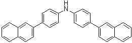 4-(2-Naphthalenyl)-N-[4-(2-naphthalenyl)phenyl]benzenamine molecular structure (CAS 1446448-94-7)