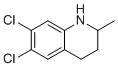 6,7-Dichloro-2-methyl-1,2,3,4-tetrahydroquinoline molecular structure (CAS 1447607-90-0)