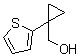 1-(2-Thienyl)cyclopropanemethanol molecular structure (CAS 1447963-30-5)