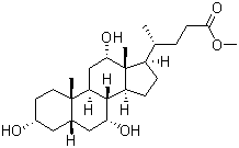 胆酸甲酯分子结构 (CAS 1448-36-8)