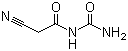 氰乙酰脲分子结构 (CAS 1448-98-2)