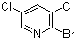 structure of CAS# 14482-51-0, 2-Bromo-3,5-dichloropyridine;3,5-Dichloro-2-bromopyridine