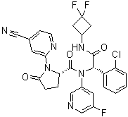 Ivosidenib molecular structure (CAS 1448347-49-6)
