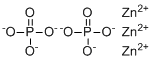 Zinc Phosphate molecular structure (CAS 14485-28-0)