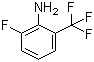 structure of CAS# 144851-61-6, 2-Amino-3-fluorobenzotrifluoride;2-Fluoro-6-(trifluoromethyl)aniline
