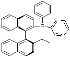 (S)-2-Diphenyphosphino-2'-ethyl-1,1'-binaphthyl molecular structure (CAS 144868-17-7)