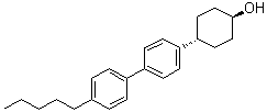 trans-4-(4'-Pentyl[1,1'-biphenyl]-4-yl)cyclohexanol molecular structure (CAS 1448814-47-8)