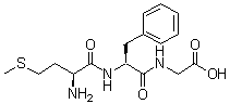 L-Methionyl-L-phenylalanylglycine molecular structure (CAS 14492-15-0)