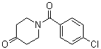 1-(4-Chlorobenzoyl)-4-piperidinone molecular structure (CAS 144947-47-7)