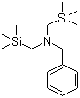 N,N-Bis[(trimethylsilyl)methyl]benzenemethanamine molecular structure (CAS 144964-17-0)