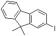 结构式 CAS# 144981-85-1, 2-碘-9,9-二甲基芴