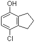 7-Chloro-2,3-dihydro-1H-inden-4-ol molecular structure (CAS 145-94-8)