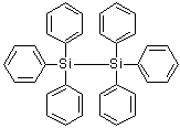 六苯基二硅烷分子结构 (CAS 1450-23-3)