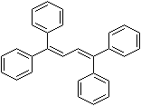 结构式 CAS# 1450-63-1, 1,1,4,4-四苯基-1,3-丁二烯