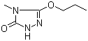 2,4-Dihydro-4-methyl-5-propoxy-3H-1,2,4-triazol-3-one molecular structure (CAS 145027-96-9)