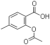 结构式 CAS# 14504-07-5, O-乙酰基-4-甲基水杨酸