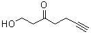 1-Hydroxy-6-heptyn-3-one molecular structure (CAS 1450754-40-1)
