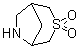 3-Thia-6-azabicyclo[3.2.1]octane 3,3-dioxide molecular structure (CAS 1450891-31-2)