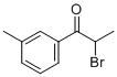 2-Bromo-1-(3-methylphenyl)propan-1-one molecular structure (CAS 1451-83-8)