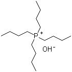 Tetrabutylphosphonium hydroxide molecular structure (CAS 14518-69-5)