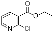 2-氯烟酸乙酯分子结构 (CAS 1452-94-4)