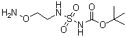 N-[[[2-(Aminooxy)ethyl]amino]sulfonyl]carbamic acid 1,1-dimethylethyl ester molecular structure (CAS 1452466-39-5)
