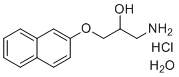 1-Amino-3-(naphthalen-2-yloxy)-propan-2-ol hydrochloride hydrate molecular structure (CAS 1452488-11-7)