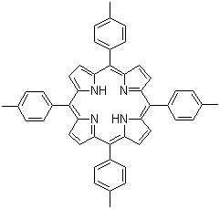 5,10,15,20-Tetra(4-methylphenyl)-21H,23H-porphine molecular structure (CAS 14527-51-6)