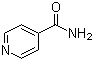 4-吡啶甲酰胺分子结构 (CAS 1453-82-3)