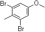 3,5-Dibromo-4-methylanisole molecular structure (CAS 14542-71-3)