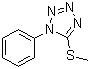 5-(Methylthio)-1-phenyl-1H-tetrazole molecular structure (CAS 1455-92-1)