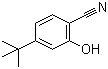 4-tert-Butyl-2-hydroxybenzonitrile molecular structure (CAS 145818-28-6)