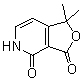 1,1-Dimethylfuro[3,4-c]pyridine-3,4(1H,5H)-dione molecular structure (CAS 145887-88-3)