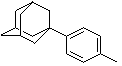 结构式 CAS# 1459-55-8, 1-(4-甲基苯基)金刚烷