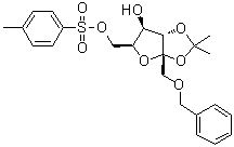 2,3-O-(1-Methylethylidene)-1-O-(phenylmethyl)-alpha-L-sorbofuranose 6-(4-methylbenzenesulfonate) molecular structure (CAS 1459288-93-7)