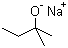 叔戊醇钠分子结构 (CAS 14593-46-5)