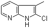 structure of CAS# 145934-57-2, 2-Chloro-3-methylpyrrolo[2,3-b]pyridine