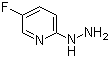 5-Fluoro-2-hydrazinopyridine molecular structure (CAS 145934-90-3)