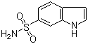 6-Indolesulfonamide molecular structure (CAS 145951-26-4)