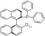 (R)-(+)-2-(Diphenylphosphino)-2'-methoxy-1,1'-binaphthyl  molecular structure (CAS 145964-33-6)