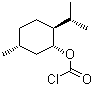 structure of CAS# 14602-86-9, (1R)-(-)-Menthyl chloroformate
