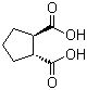 1,2-环戊烷二甲酸分子结构 (CAS 1461-97-8)