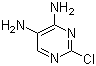 结构式 CAS# 14631-08-4, 2-氯嘧啶-4,5-二胺
